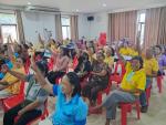 เทศบาลตำบลพรหมโลกดำเนินโครงการเตรียมความพร้อมผู้สูงอายุและพั